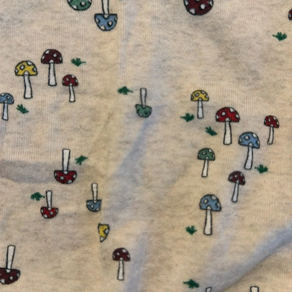Hanna Andersson mushroom onesie